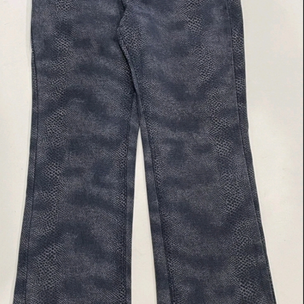 Calvin Klein Gray Patterned Pants